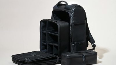 black organizer bag set